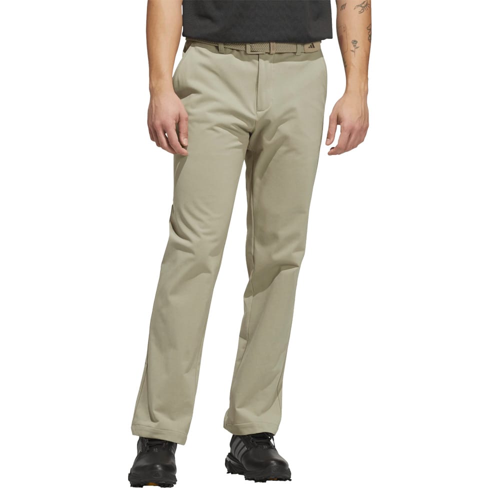 adidas Ultimate365+ Twistknit Climawarm Straight Fit Trousers - Khaki Six