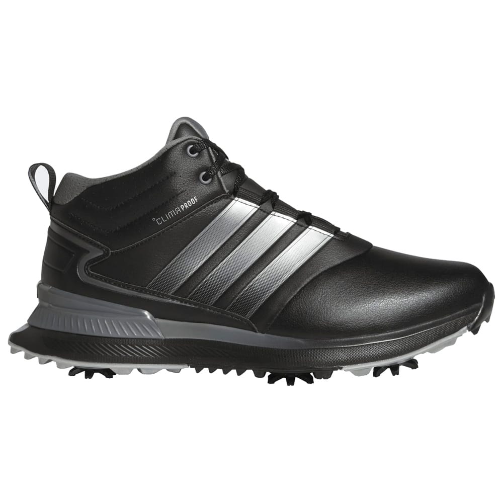 adidas R2C Midcut Climaproof Waterproof Spiked Boots - Core Black/Iron Metallic/Silver Metallic