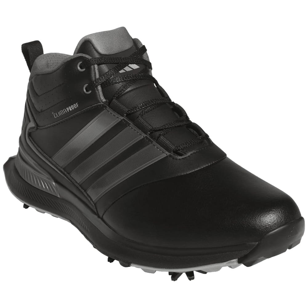 adidas R2C Midcut Climaproof Waterproof Spiked Boots - Core Black/Iron Metallic/Silver Metallic