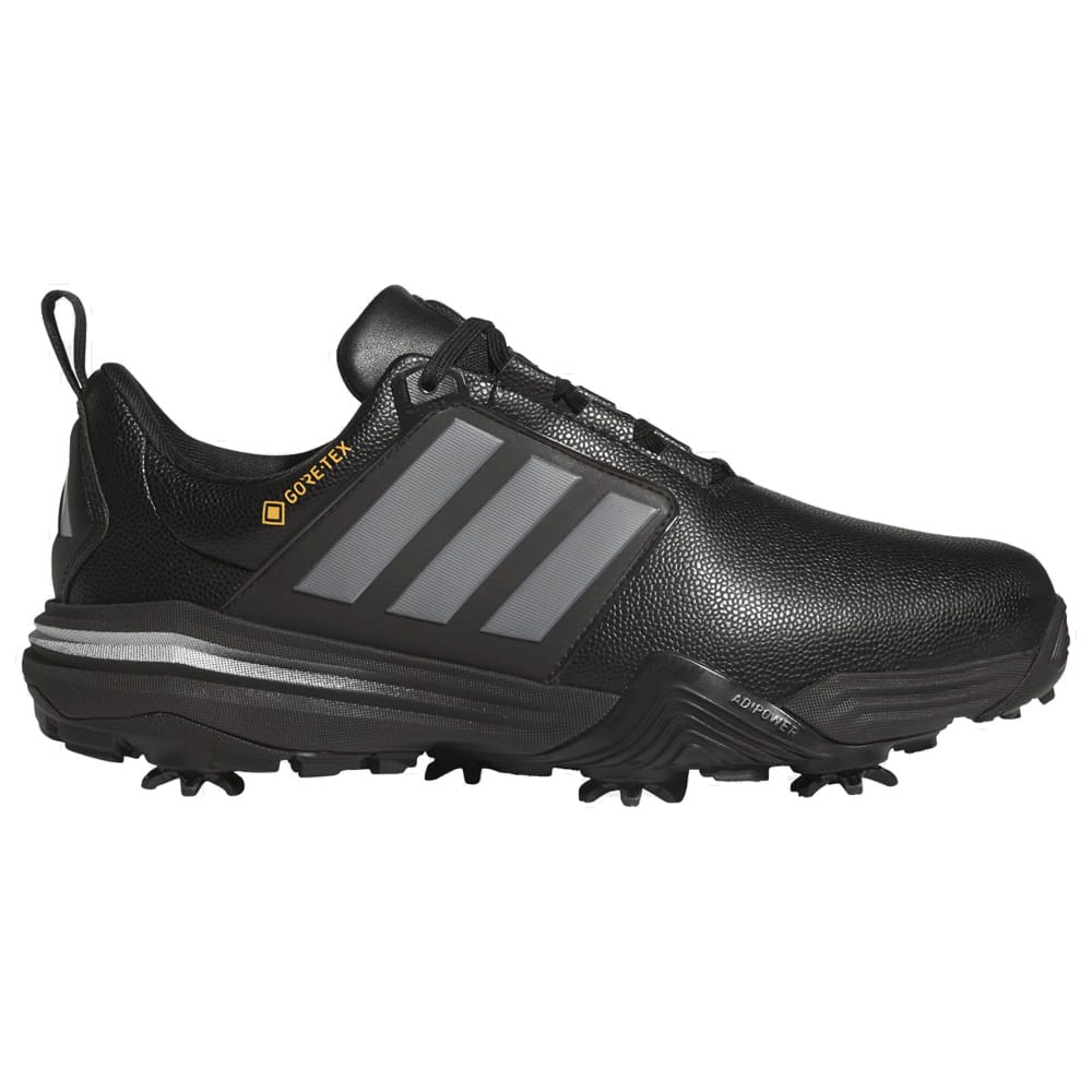 adidas Adipower GORE-TEX Waterproof Spiked Shoes - Core Black/Iron Metallic/Silver Metallic