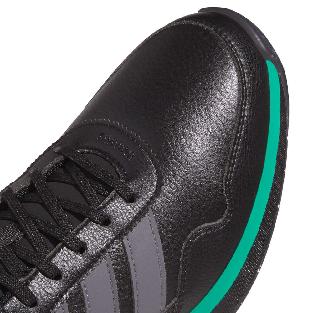 adidas S2G 26 Leather Waterproof Spikeless Shoes - Core Black/Grey Four/Court Green