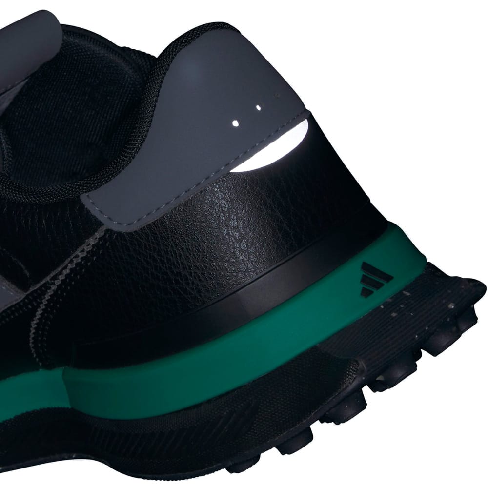adidas S2G 26 Leather Waterproof Spikeless Shoes - Core Black/Grey Four/Court Green