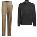 adidas Ultimate365 Climaproof Full-Zip Waterproof Suit - Black/Khaki Six
