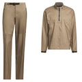 adidas Ultimate365 Tour Climaproof+ Full-Zip Waterproof Suit - Khaki Six