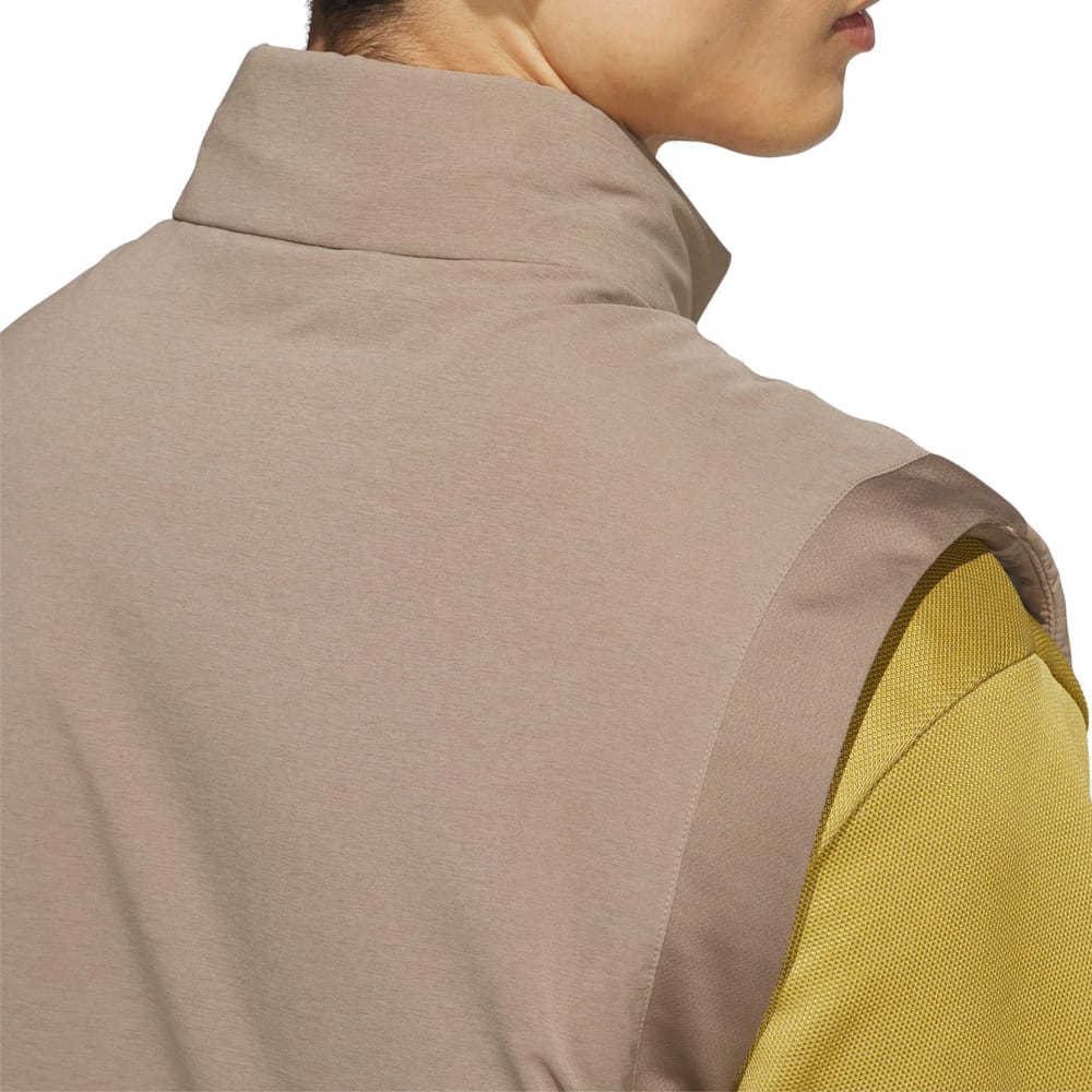adidas Ultimate365 Tour Frostguard Full-Zip Vest - Khaki Six