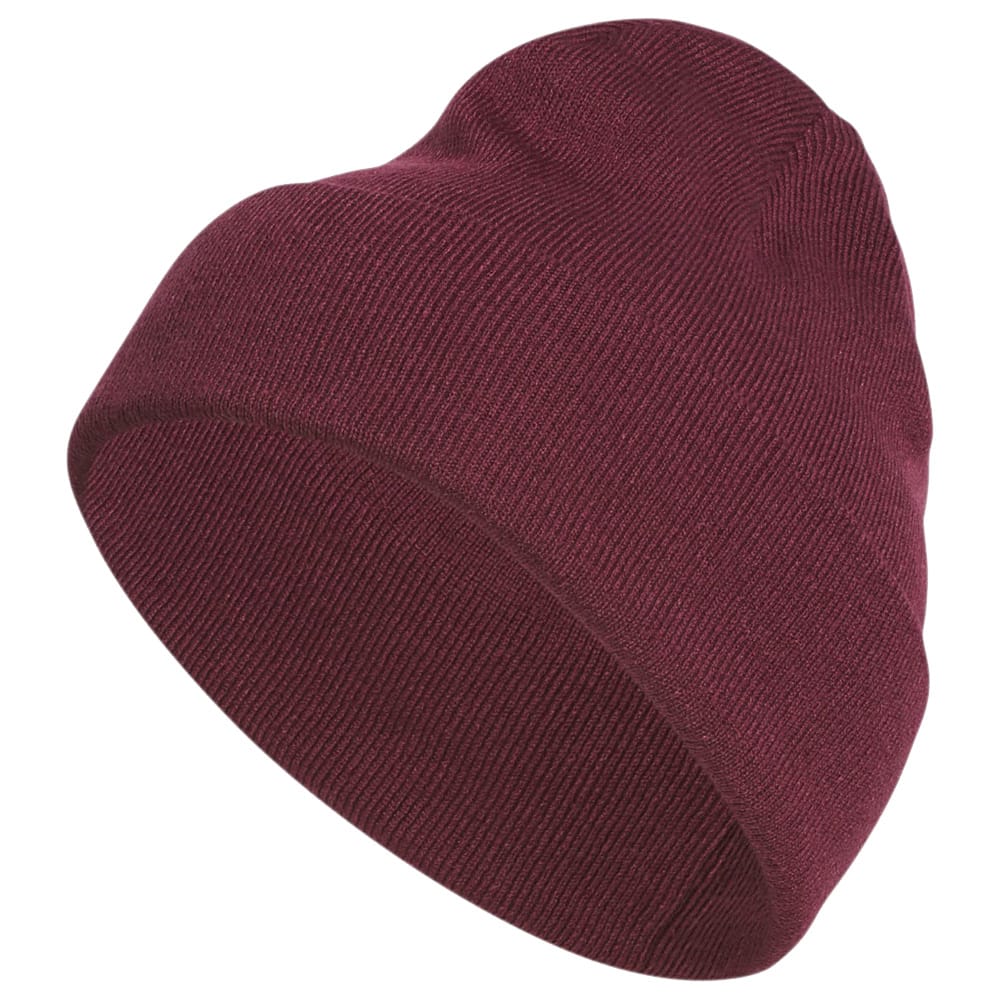 adidas Crestable Ribbed Knit Beanie - Maroon