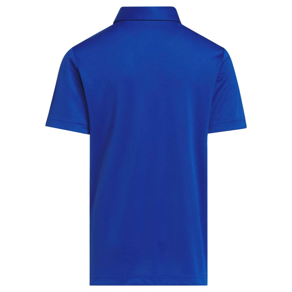 adidas Youth Performance Short Sleeve Polo Shirt - Collegiate Royal