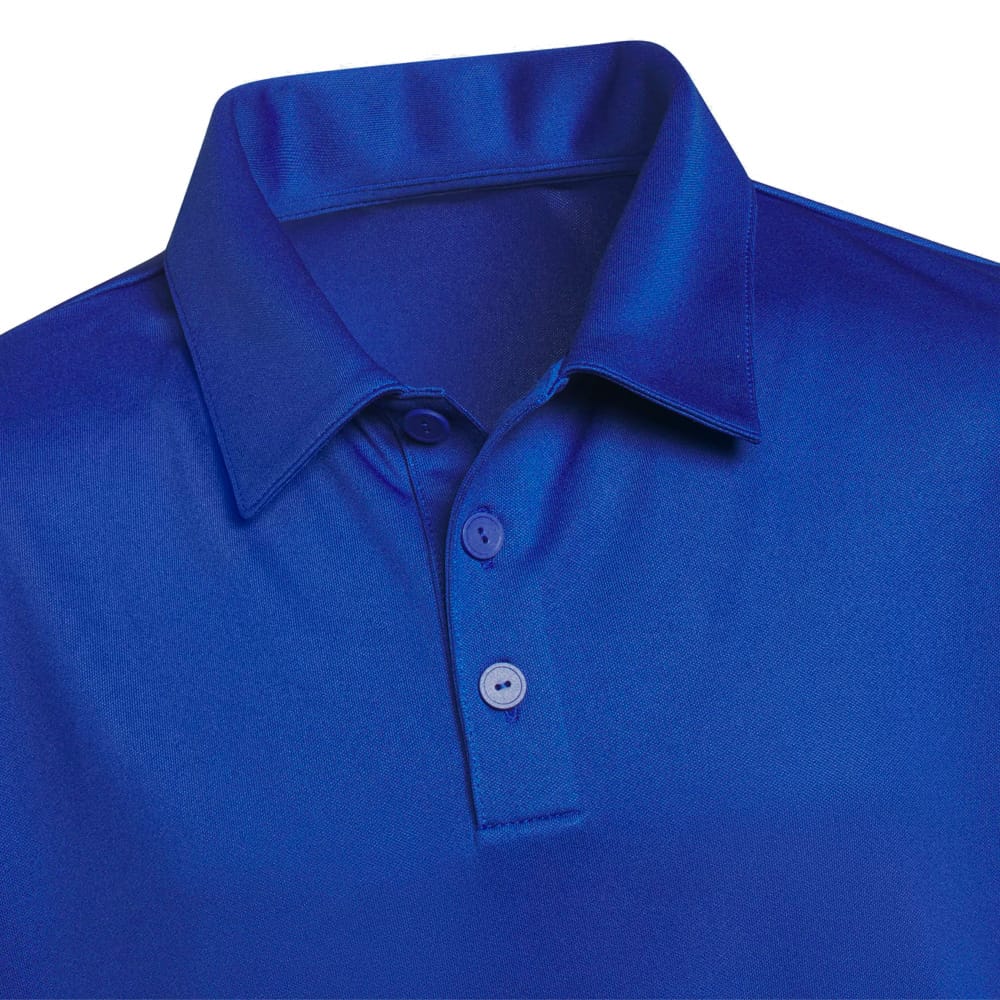 adidas Youth Performance Short Sleeve Polo Shirt - Collegiate Royal