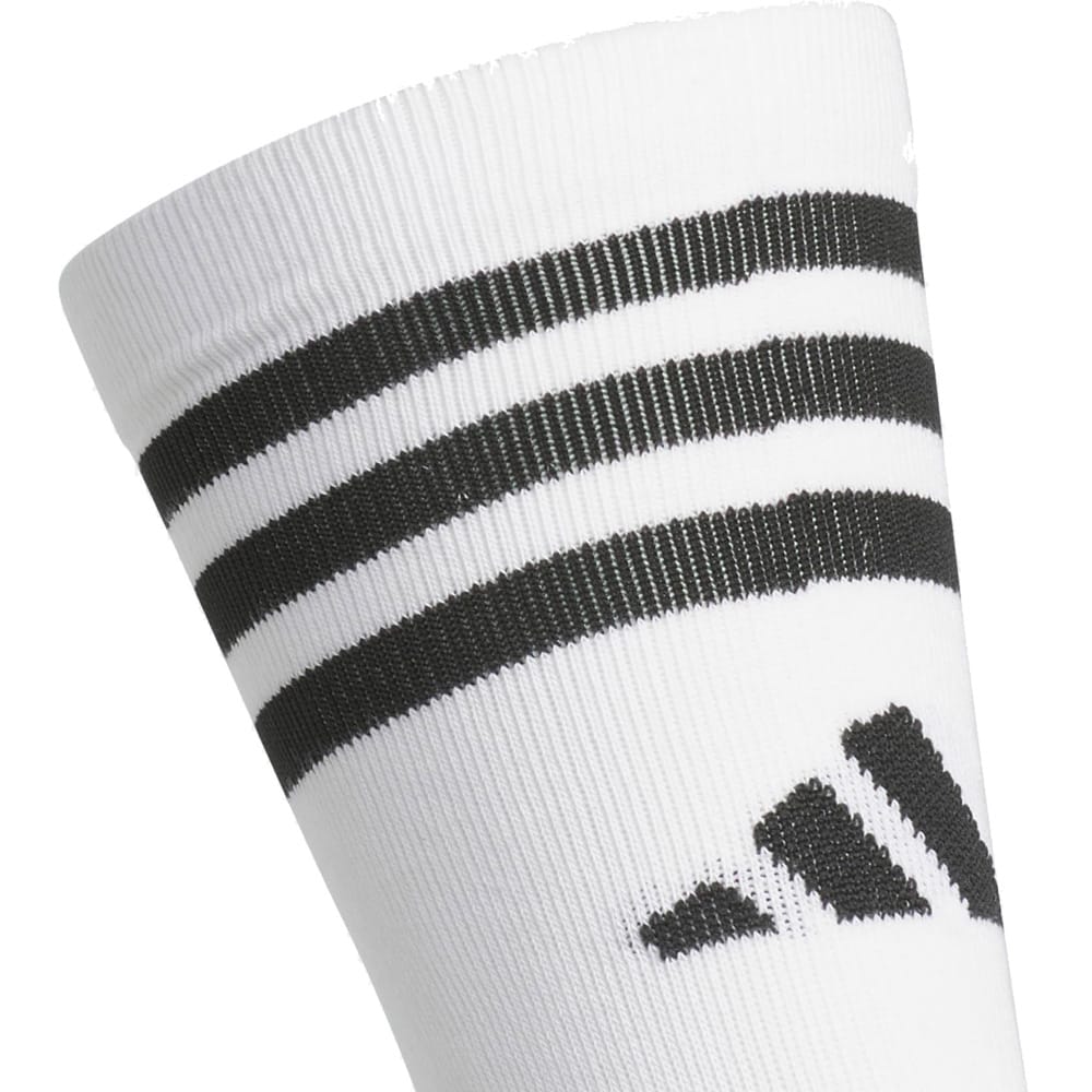 adidas Stripe Crew Socks (3 Pairs) - White/Black/Grey