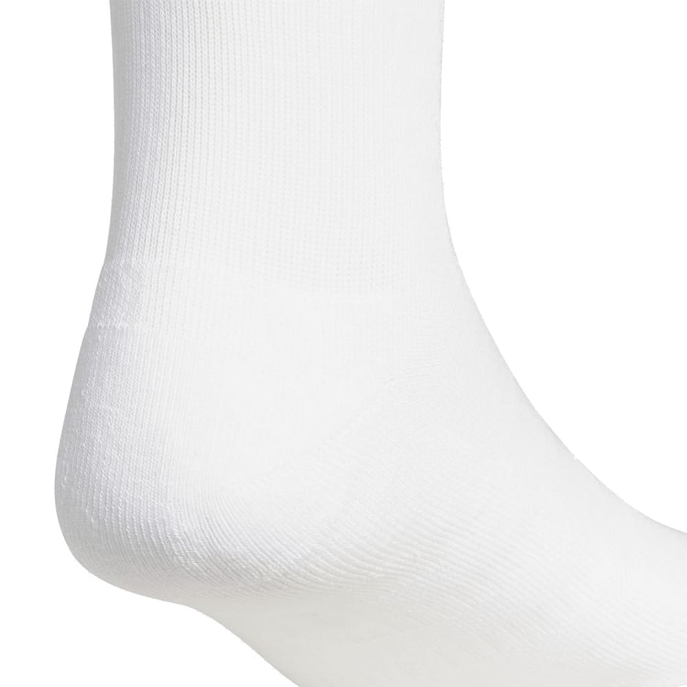 adidas Stripe Crew Socks (3 Pairs) - White/Black/Grey