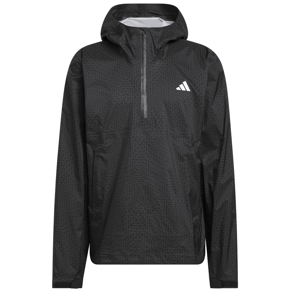 adidas Ultimate365 Tour Climaproof+ Anorak Waterproof Suit - Black/Khaki Six