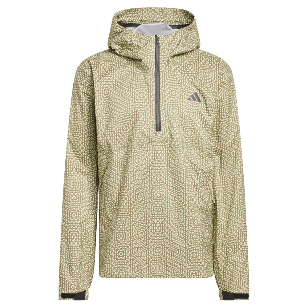 adidas Ultimate365 Tour Climaproof+ Anorak Waterproof Suit - Frozen Lemon/Khaki Six