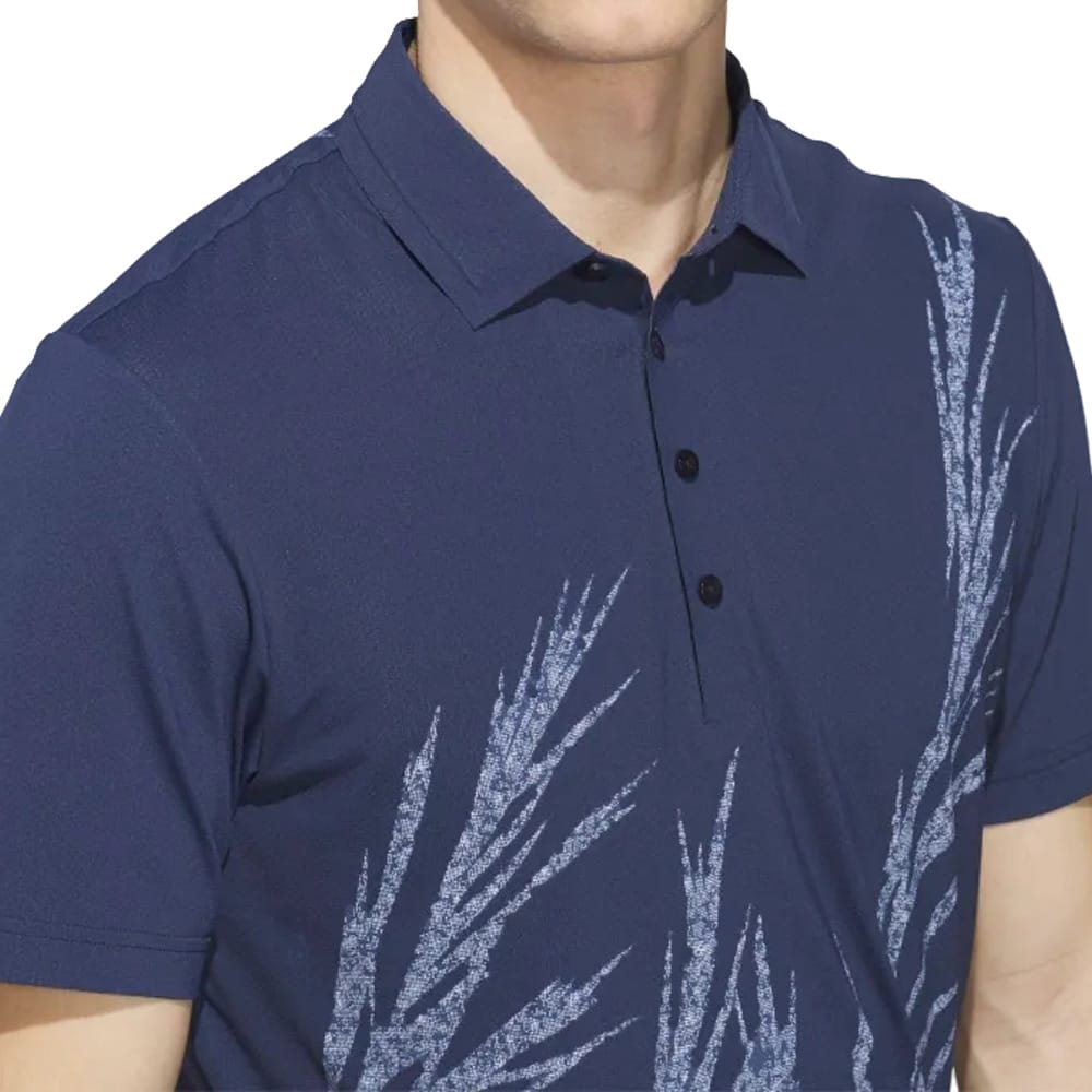 adidas Ultimate365 Tour Cool Feeling Fescue Polo Shirt - Collegiate Navy