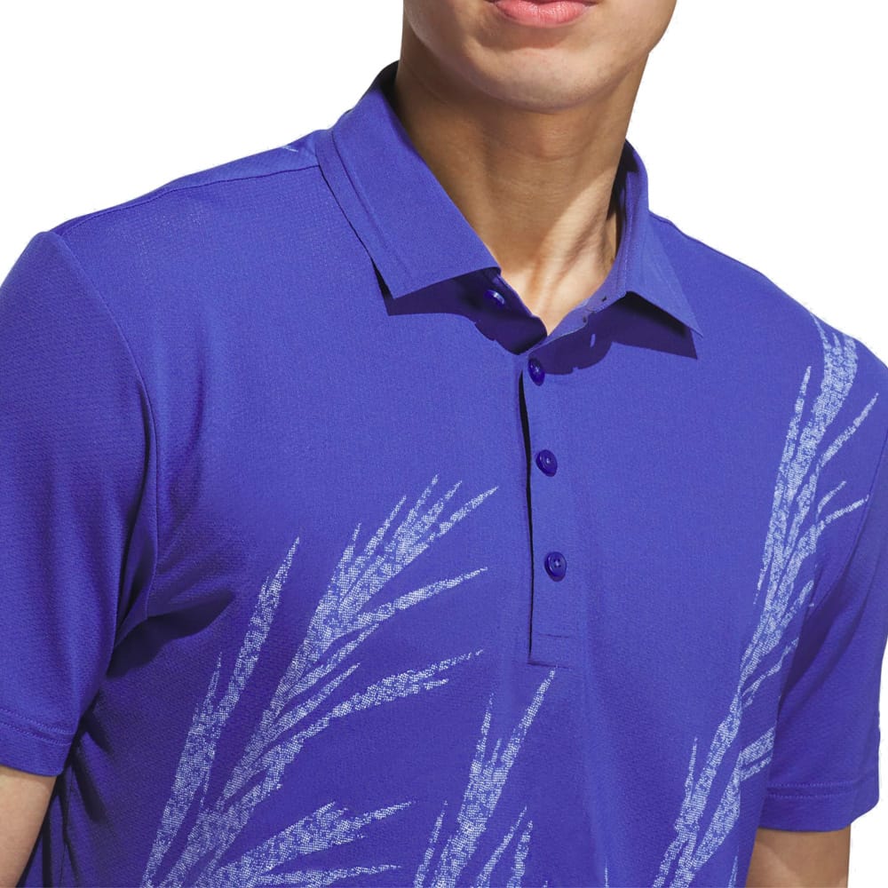 adidas Ultimate365 Tour Cool Feeling Fescue Polo Shirt - Dual Indigo