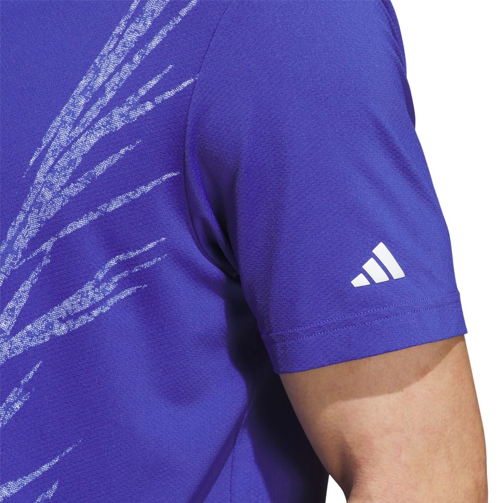 adidas Ultimate365 Tour Cool Feeling Fescue Polo Shirt - Dual Indigo