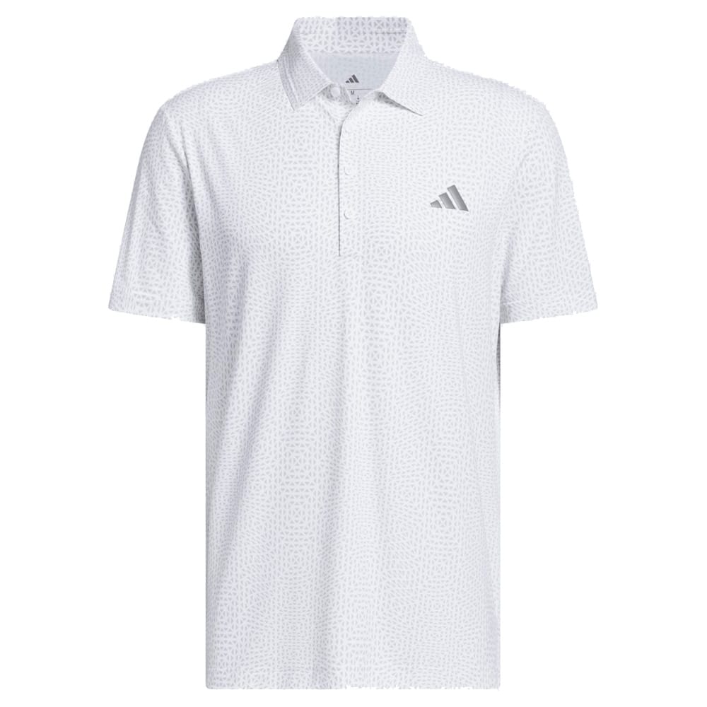 adidas Ultimate365 Tour Cool Feeling Deco Polo Shirt - White/Grey Two