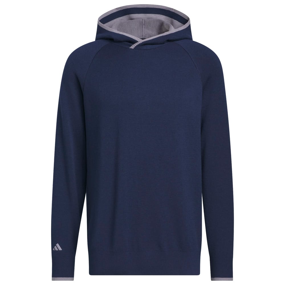 adidas Ultimate365 Tour Twistknit Hoodie - Collegiate Navy