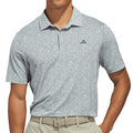 adidas Ultimate365 Mesh Tango Print Climacool Polo Shirt - Wonder Sage/Collegiate Navy