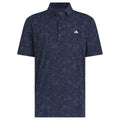 adidas Ultimate365+ Climacool Butterspun Mighty Blossom Print Polo Shirt - Collegiate Navy