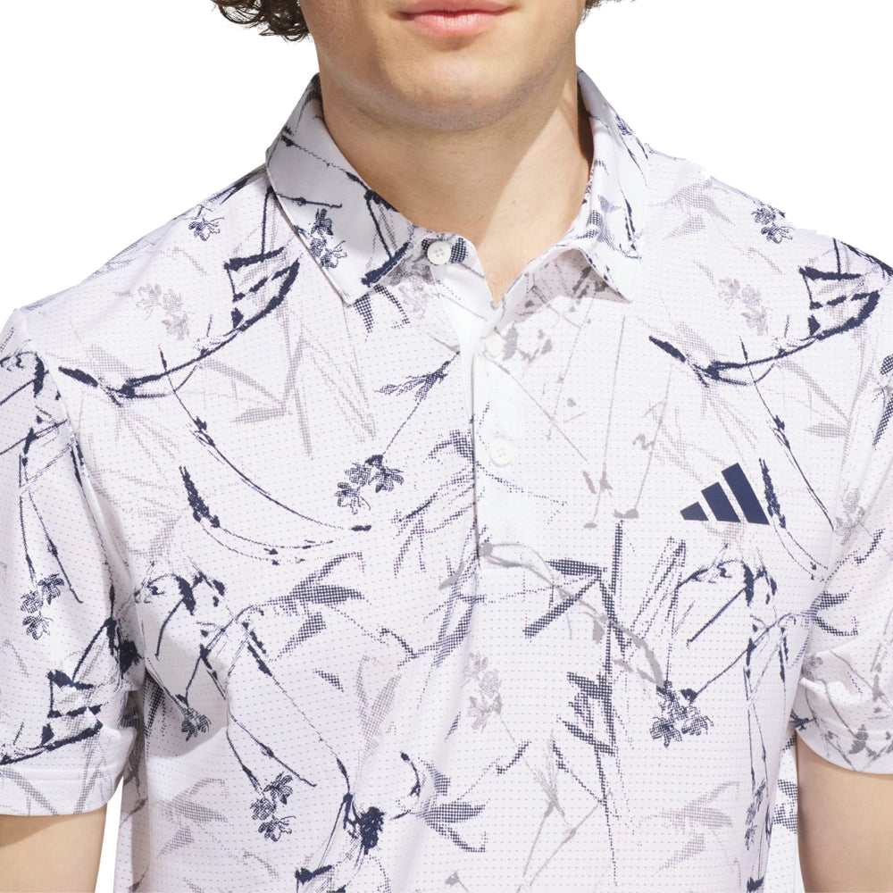 adidas Ultimate365 Mesh Climacool Polo Shirt - White
