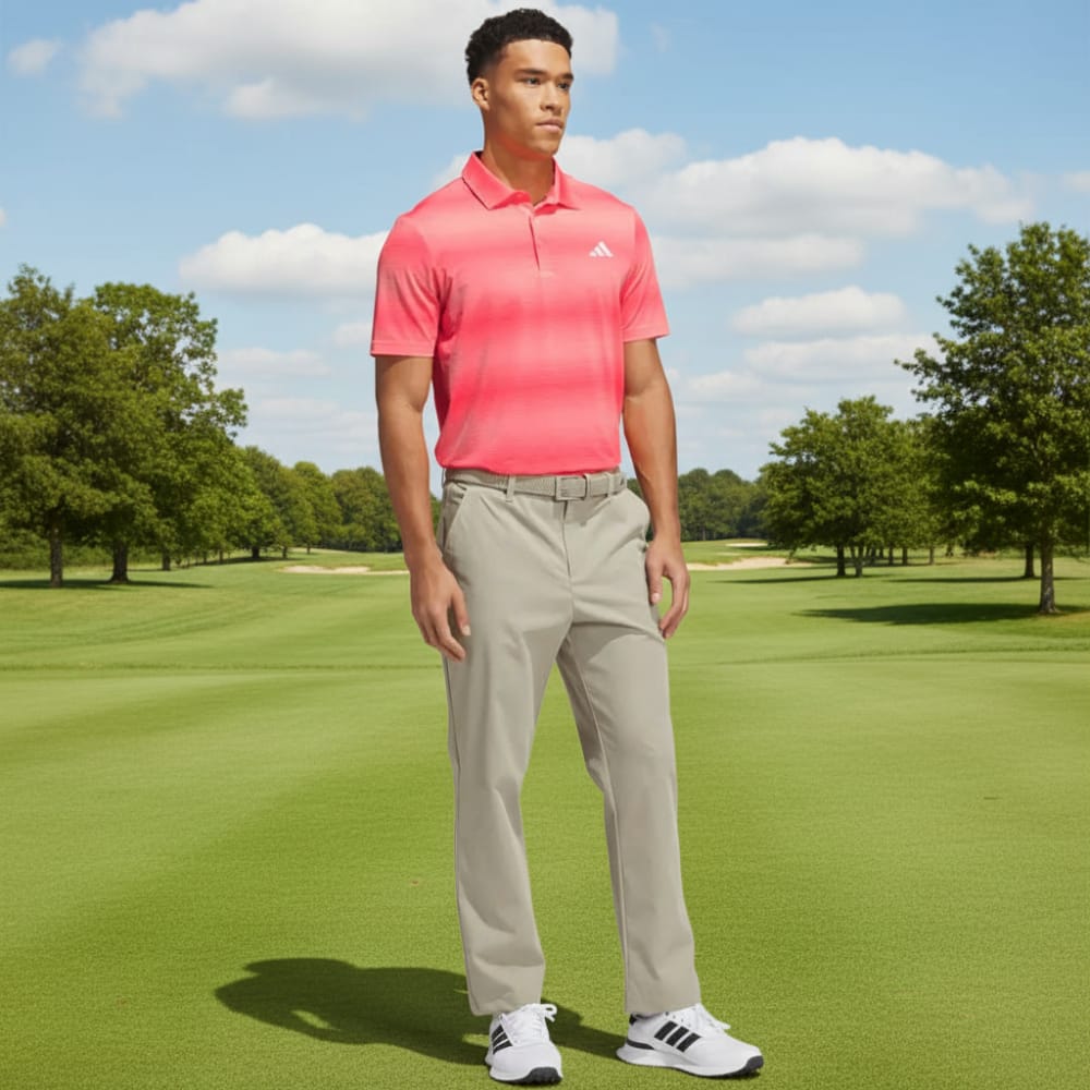 adidas Ultimate365 Mesh Climacool Polo Shirt - Frozen Turbo