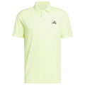 adidas Ultimate365 Tour Seamless Polo Shirt - Frozen Lemon/White