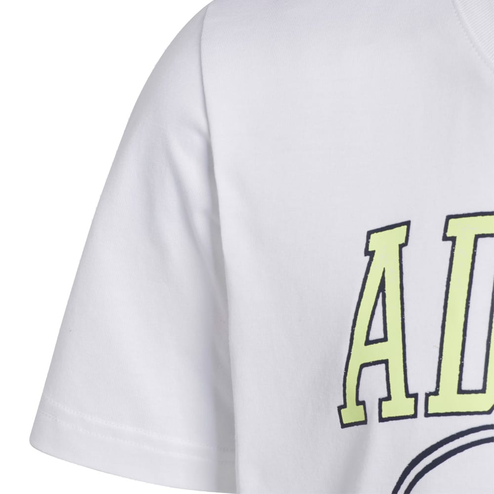 adidas Youth Mascot T-Shirt - White
