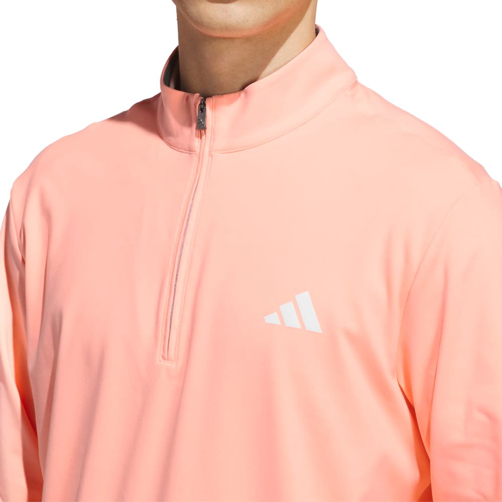 adidas Ultimate365 Classic 1/4 Zip Pullover - Frozen Turbo