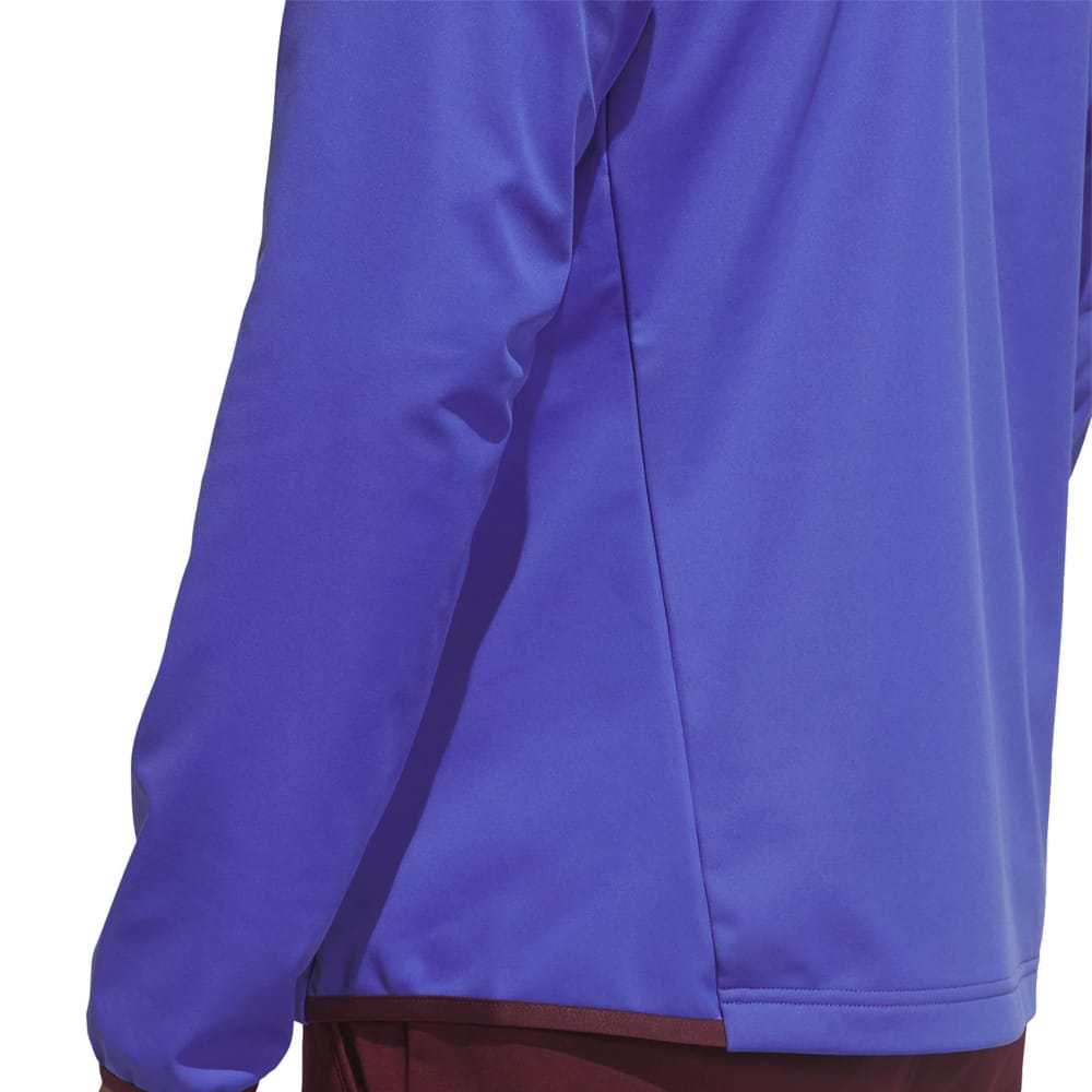 adidas Ultimate365 Durable Water Repellent Wind 1/4 Zip - Dual Indigo/Maroon
