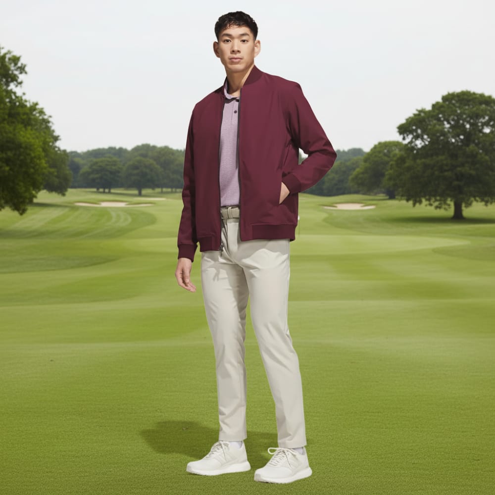 adidas Ultimate365+ Full-Zip Jacket - Maroon