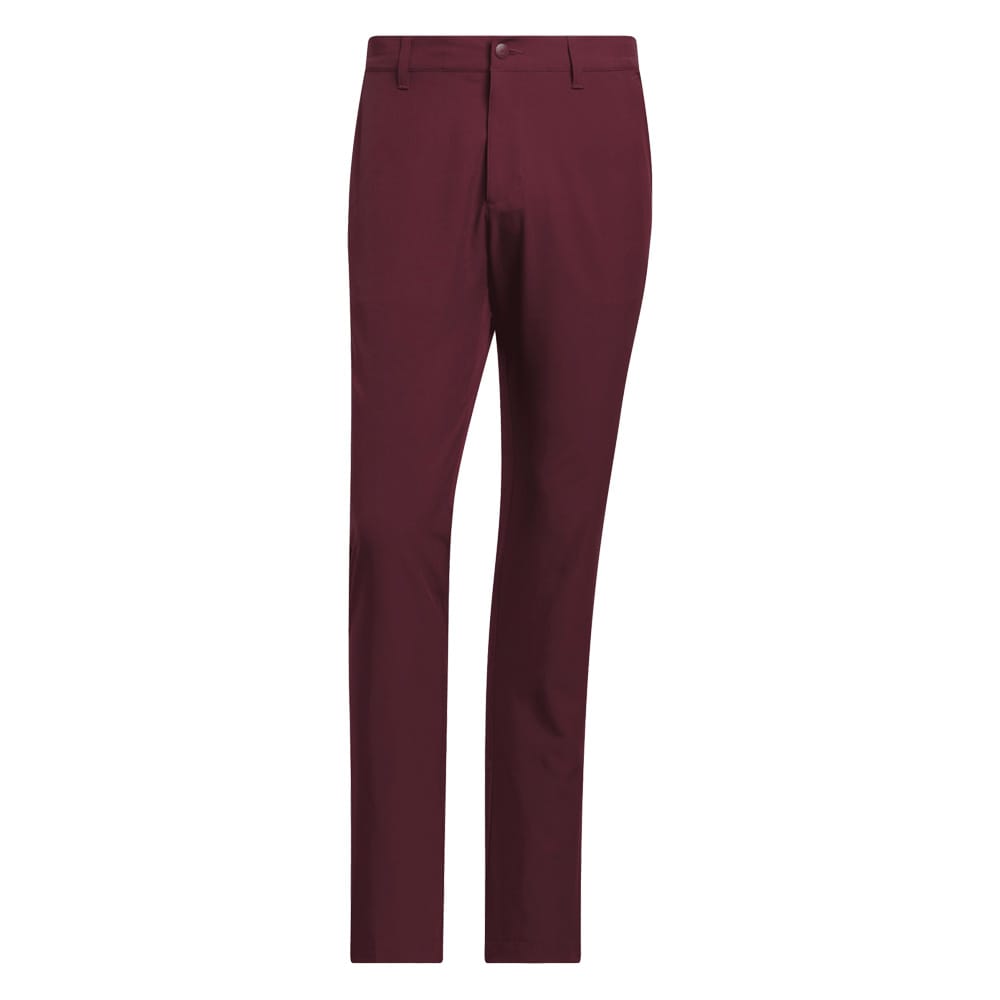 adidas Mens Ultimate365 Tapered Trousers - Maroon