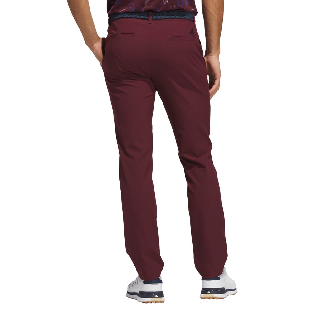 adidas Mens Ultimate365 Tapered Trousers - Maroon