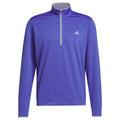 adidas UPF Lightweight 1/4 Zip Pullover - Dual Indigo