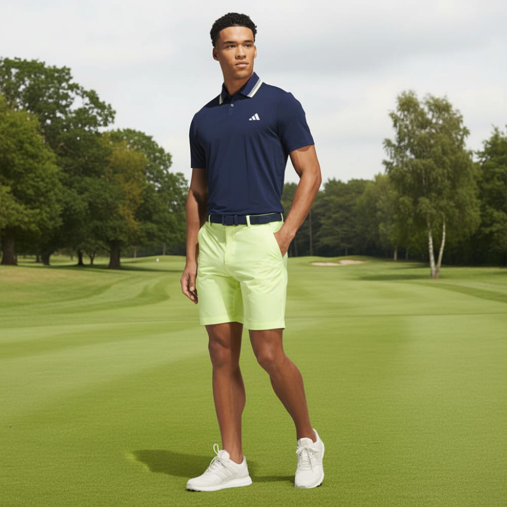 adidas Ultimate365 8.5" Golf Short - Frozen Lemon