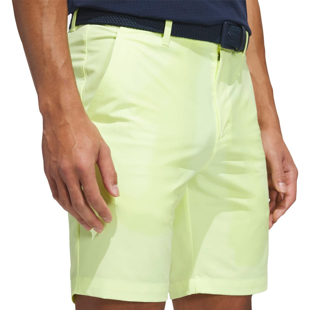 adidas Ultimate365 8.5" Golf Short - Frozen Lemon