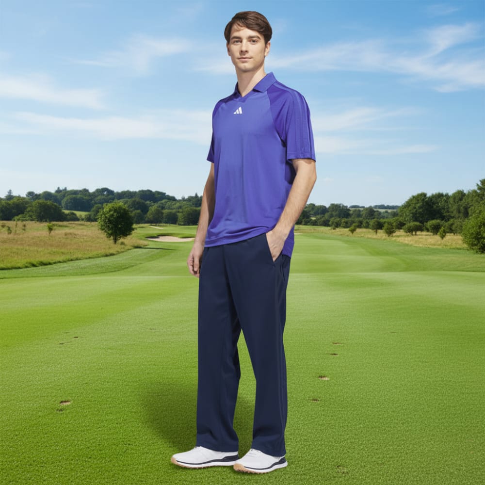 adidas Beyond The Course Climacool Polo Shirt - Dual Indigo
