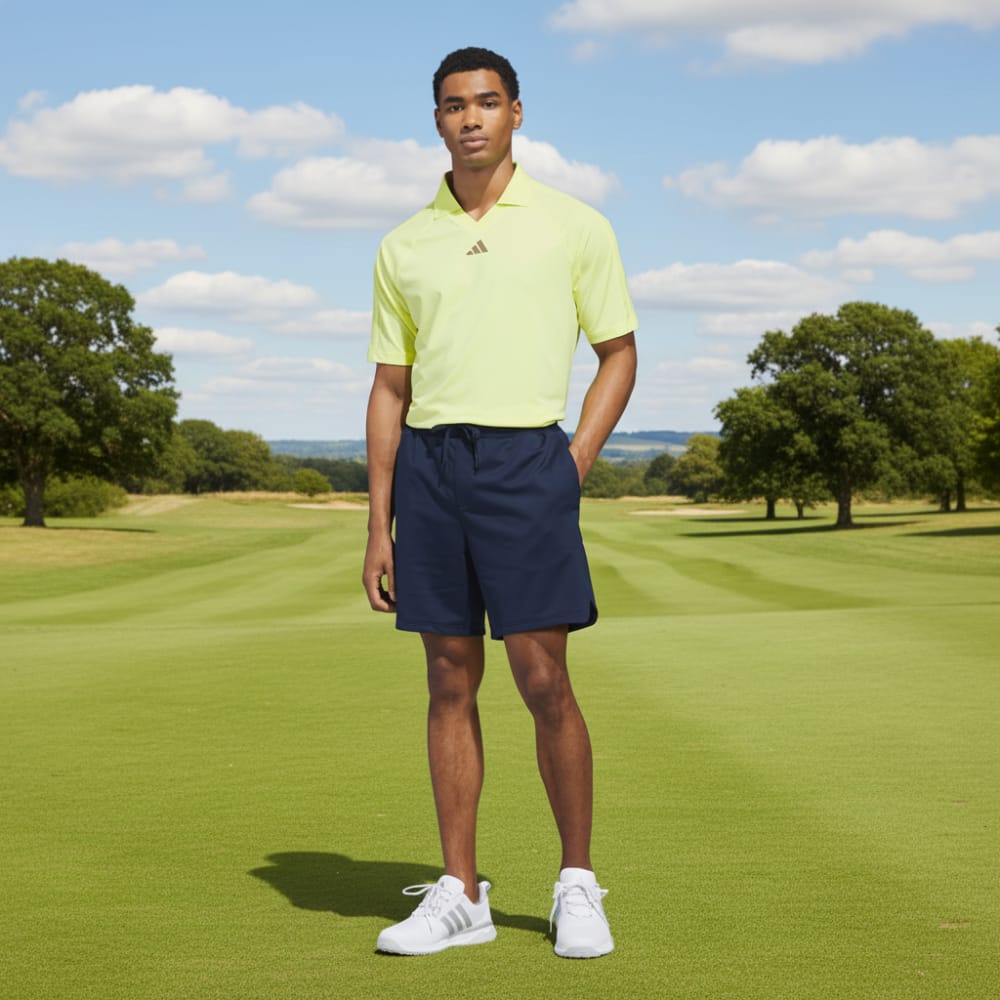 adidas Beyond The Course Climacool Polo Shirt - Frozen Lemon