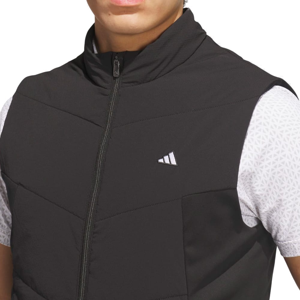 adidas Ultimate365+ Course Control Quilted Vest - Black