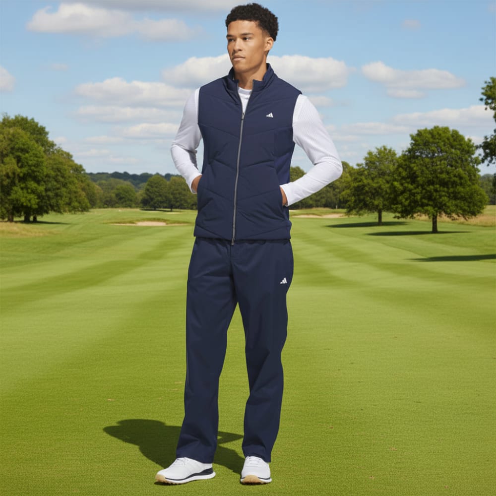 adidas Ultimate365+ Course Control Quilted Vest - Collegiate Navy