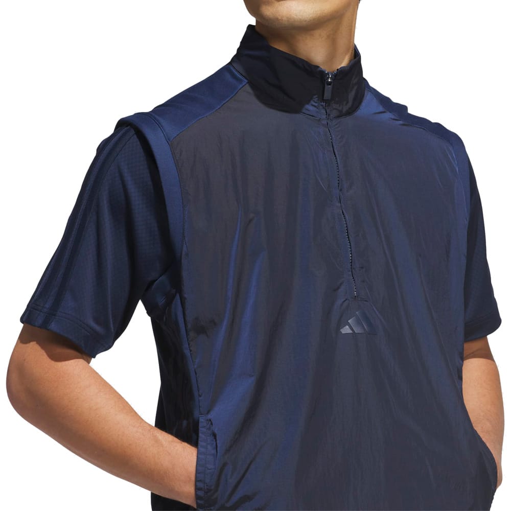 adidas Beyond The Course Climawarm Loose Fit Vest - Collegiate Navy