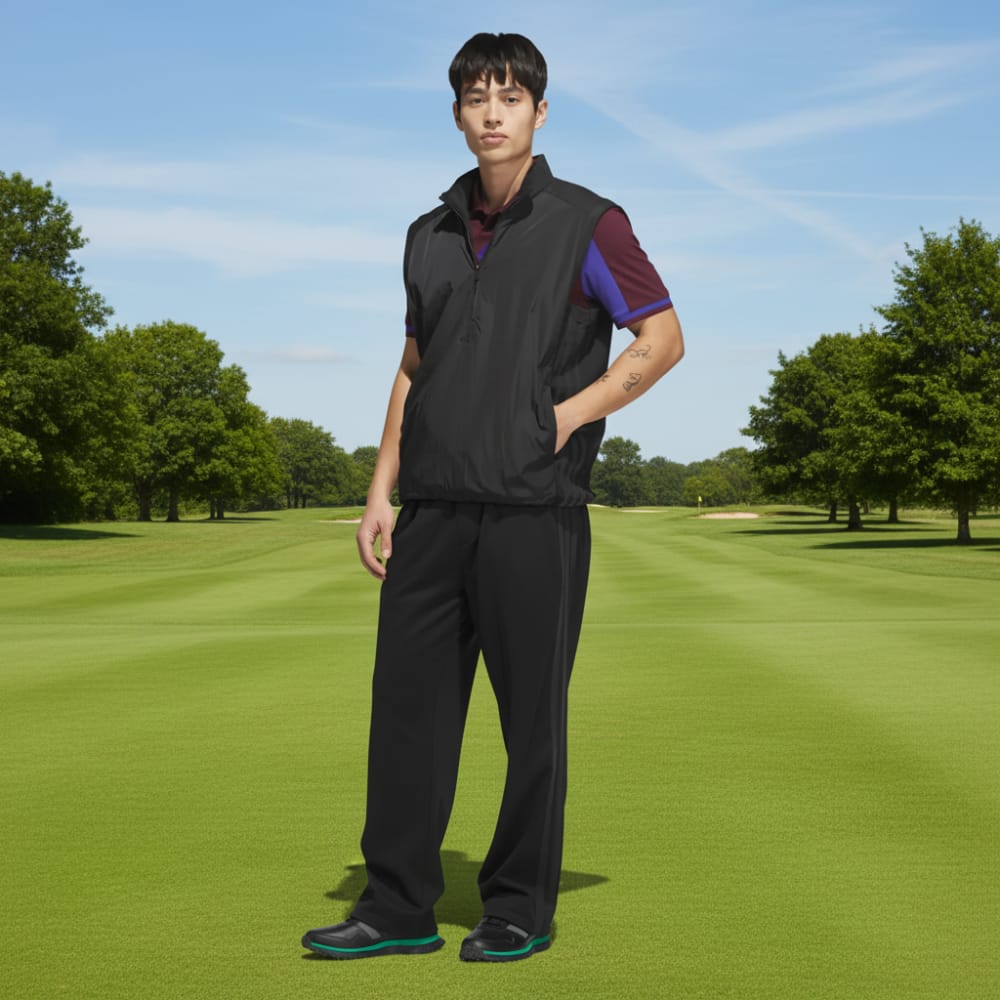 adidas Beyond The Course Climawarm Loose Fit Vest - Black