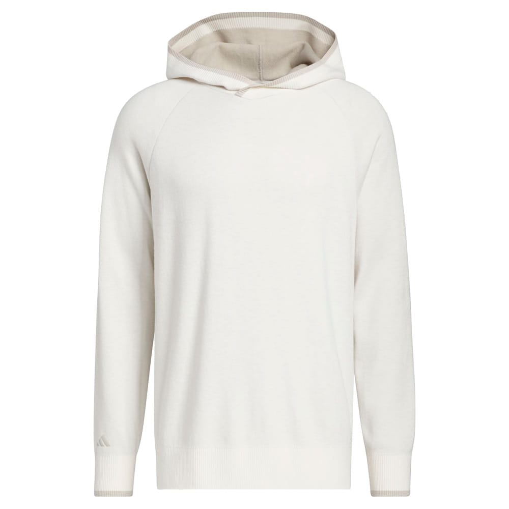 adidas Ultimate365 Tour Twistknit Hoodie - Chalk White