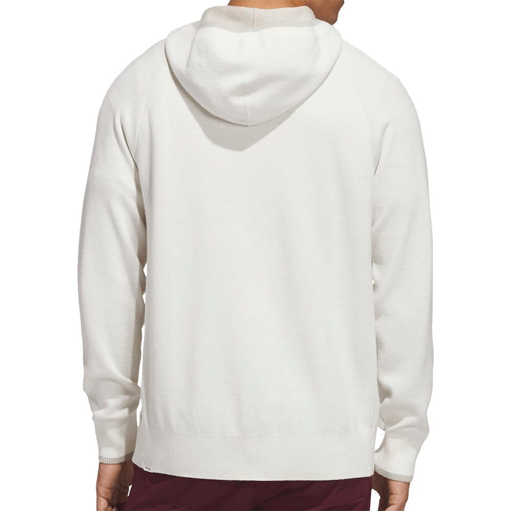 adidas Ultimate365 Tour Twistknit Hoodie - Chalk White