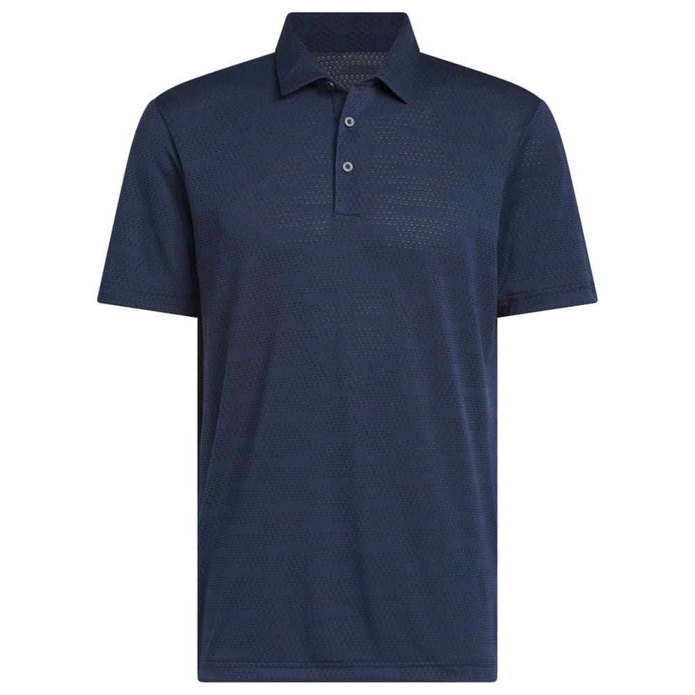 adidas Ultimate365 Jacquard Polo Shirt - Collegiate Navy