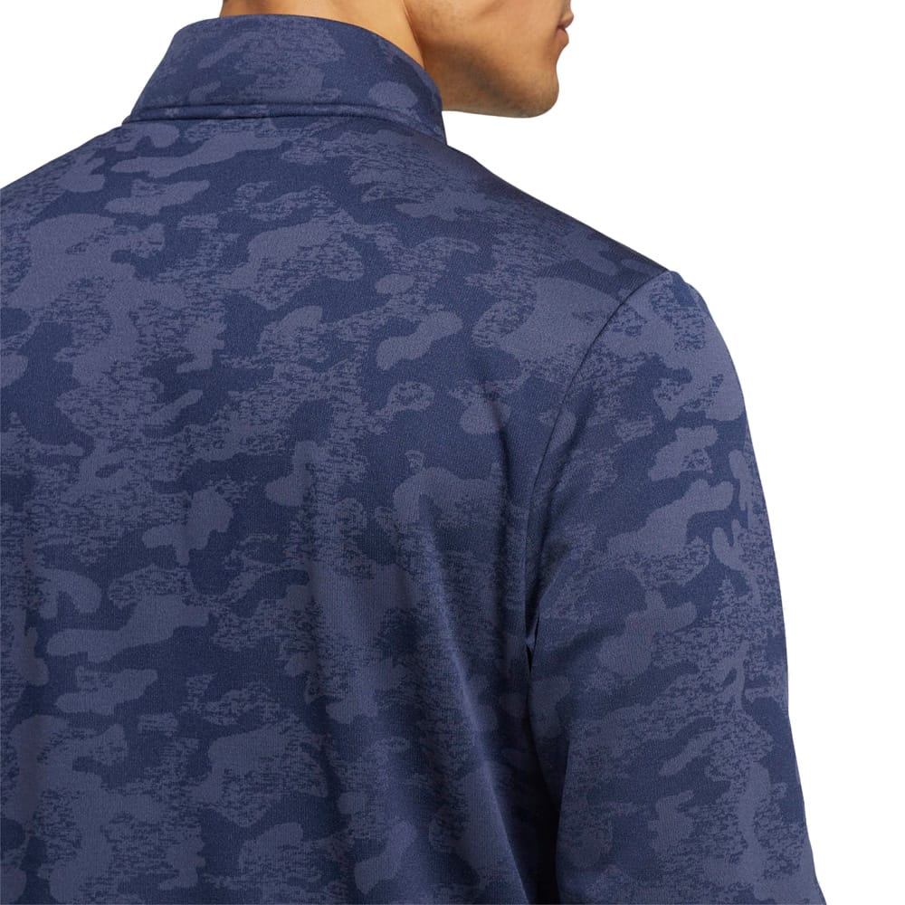 adidas Ultimate365 Durable Water Repellant 1/4 Zip Sweatshirt - Collegiate Navy/Shadow Navy