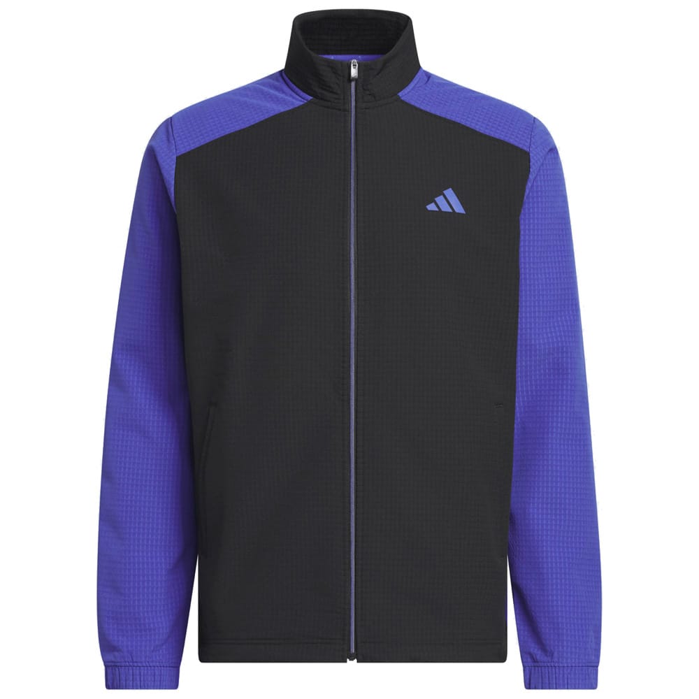 adidas Ultimate365 Wind Woven Full-Zip Sweatshirt - Dual Indigo/Black