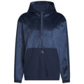 adidas Beyond The Course Cozy Half-Zip Loose Fit Hoodie - Collegiate Navy