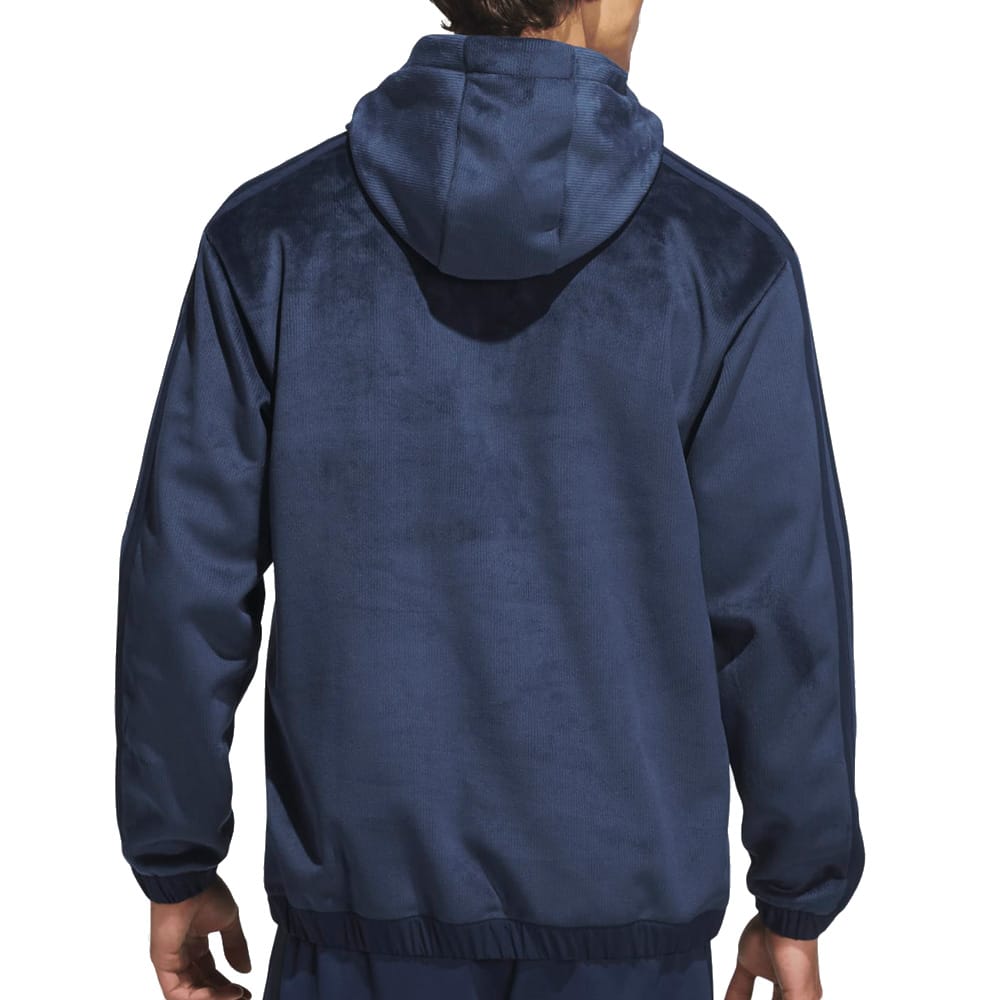adidas Beyond The Course Cozy Half-Zip Loose Fit Hoodie - Collegiate Navy