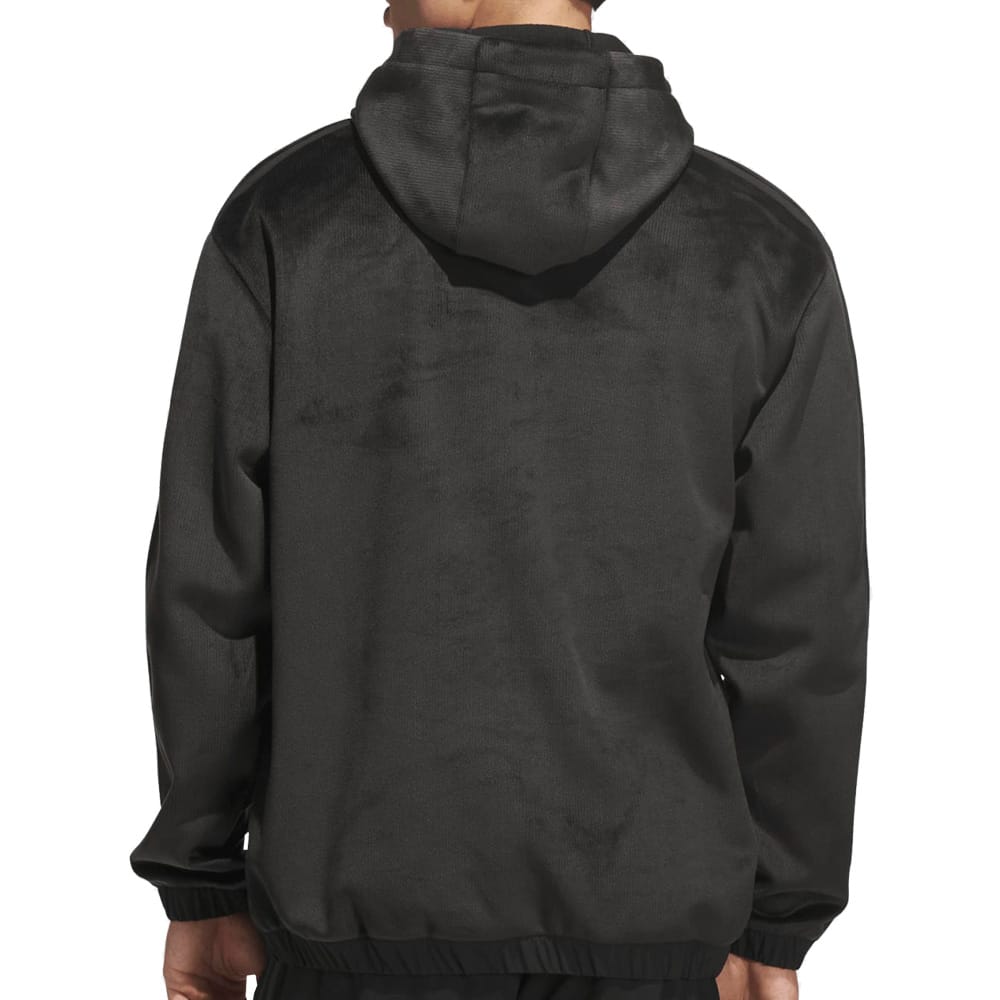 adidas Beyond The Course Cozy Half-Zip Loose Fit Hoodie - Black