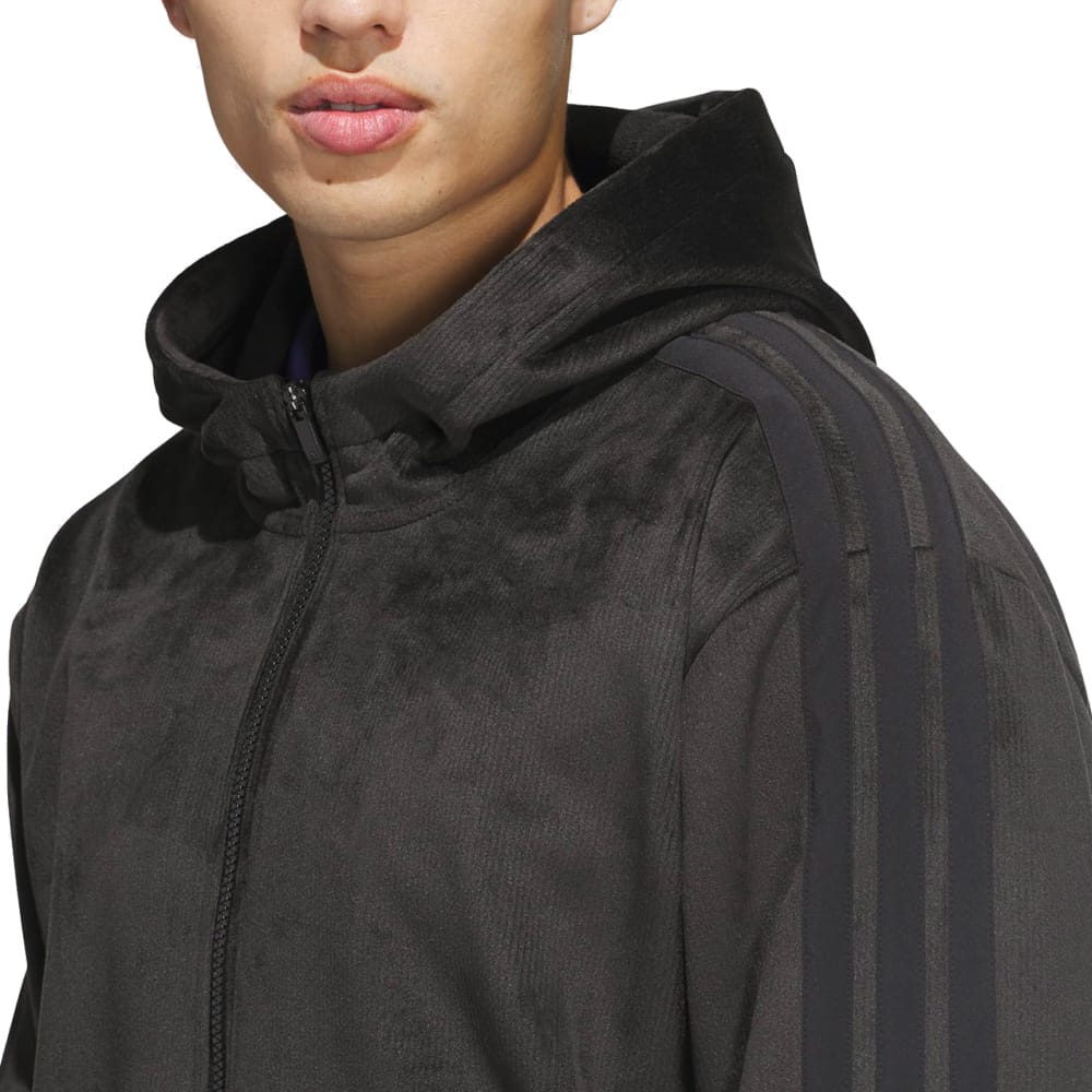 adidas Beyond The Course Cozy Half-Zip Loose Fit Hoodie - Black